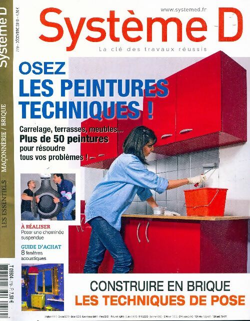 Livrenpoche : Système D n°779 : Osez les peintures techniques ! - Collectif - Livre