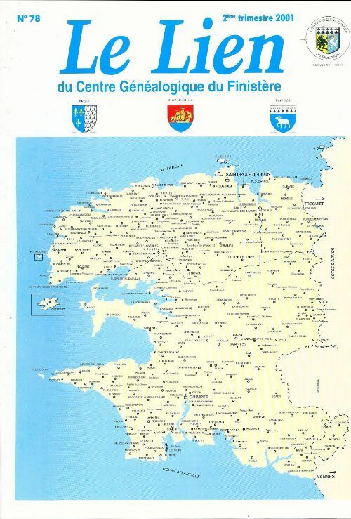 Livrenpoche : Le lien du centre généalogique Finistère n°78 - Collectif - Livre