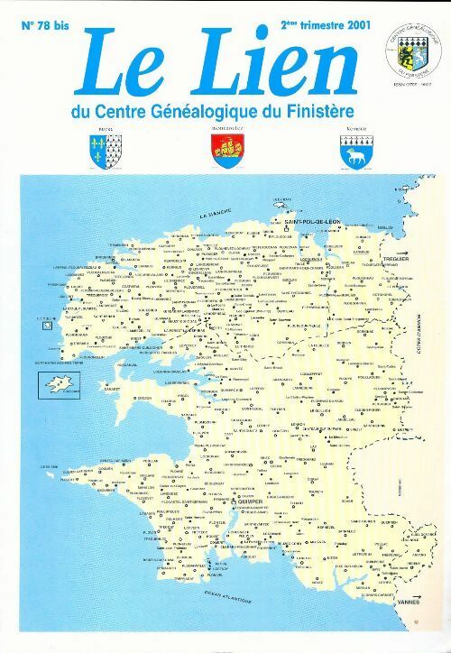 Livrenpoche : Le lien du centre généalogique Finistère n°78 bis - Collectif - Livre