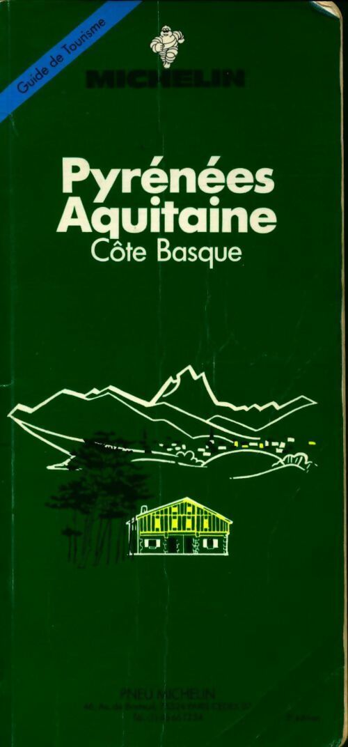 Pyrenées-Aquitaine Côte Basque 1993 - Collectif -  Le Guide vert - Livre