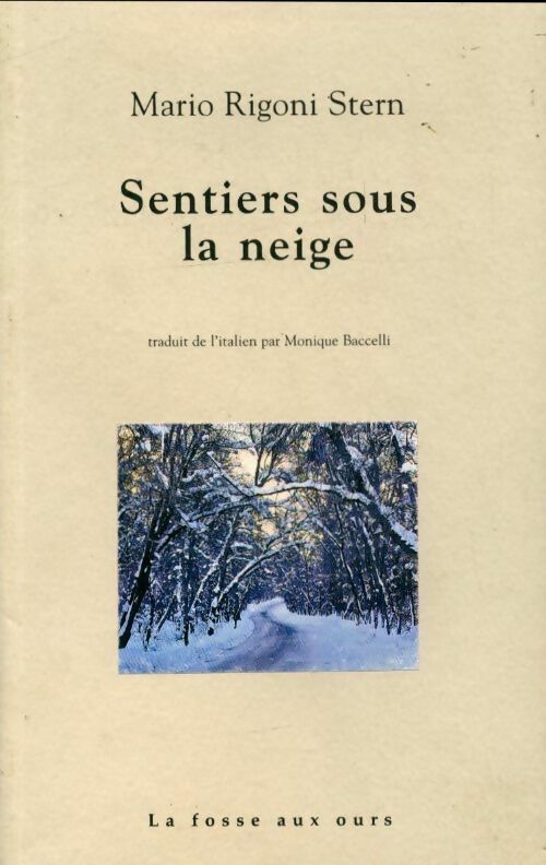 Livrenpoche : Sentiers sous la neige - Mario Rigoni Stern - Livre