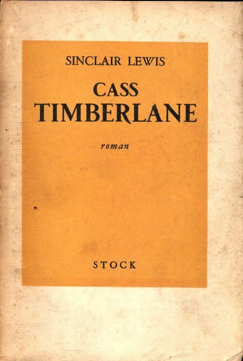 Livrenpoche : Cass Timberlane - Sinclair Lewis - Livre