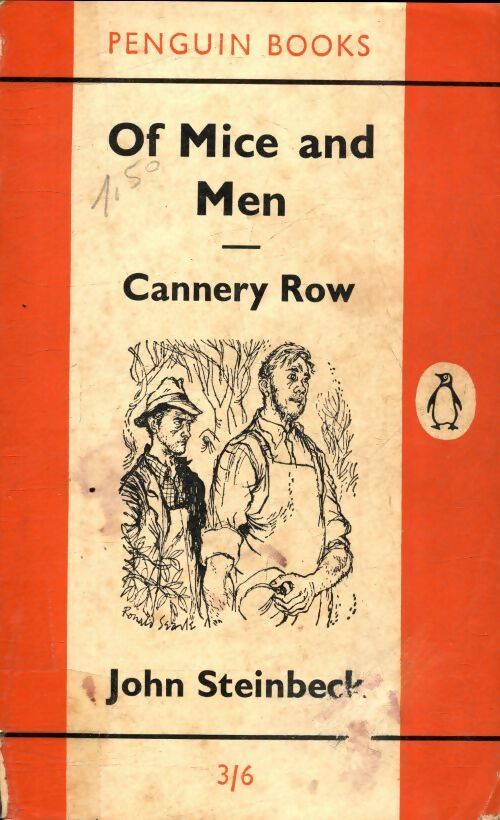 Livrenpoche : Of mice and men / Cannery row - John Steinbeck - Livre