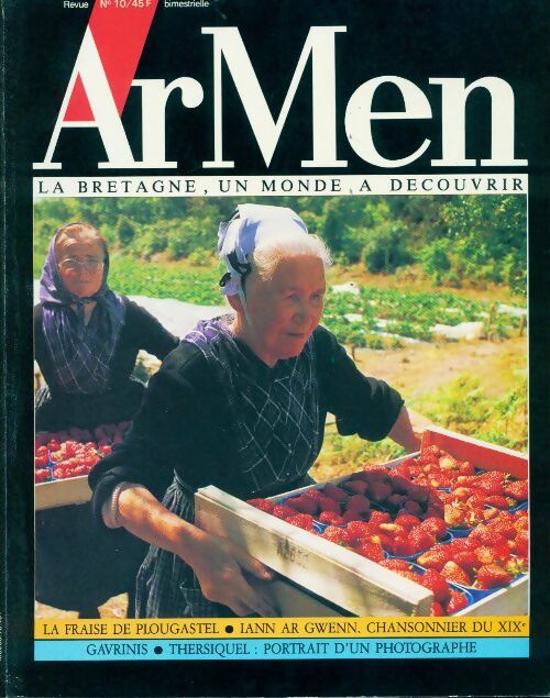 Livrenpoche : ArMen n°10 : La fraise de Plougastel / Iann ar Gwenn / Gavrinis / ... - Collectif - Livre