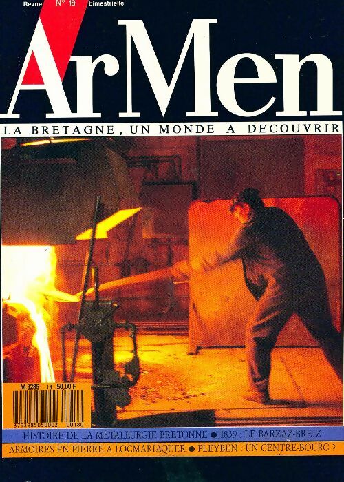 Livrenpoche : ArMen n°18 : Histoire de la métallurgie bretonne / 1939, le barzaz-breiz / ... - Collectif - Livre