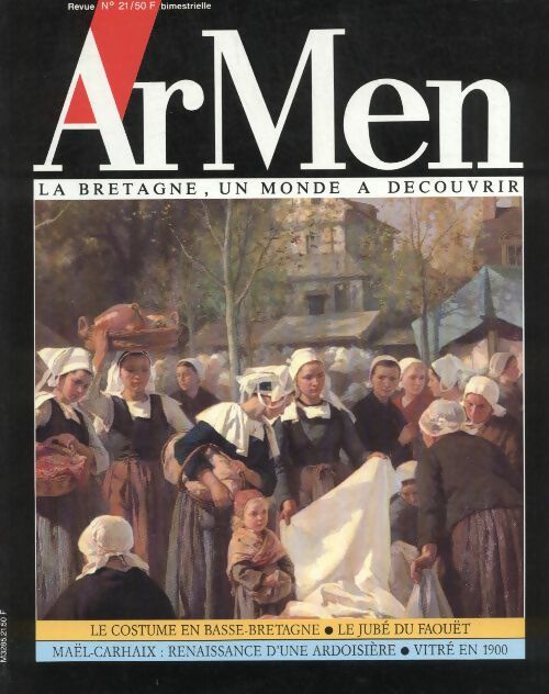 Livrenpoche : ArMen n°21 : le costume en Basse-Bretagne/ le jubé du Faouët / .... - Collectif - Livre