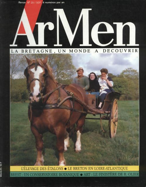 Livrenpoche : ArMen n°25 : L'élevage des étalons / Le breton en Loire-Atlantique / Brest - Collectif - Livre