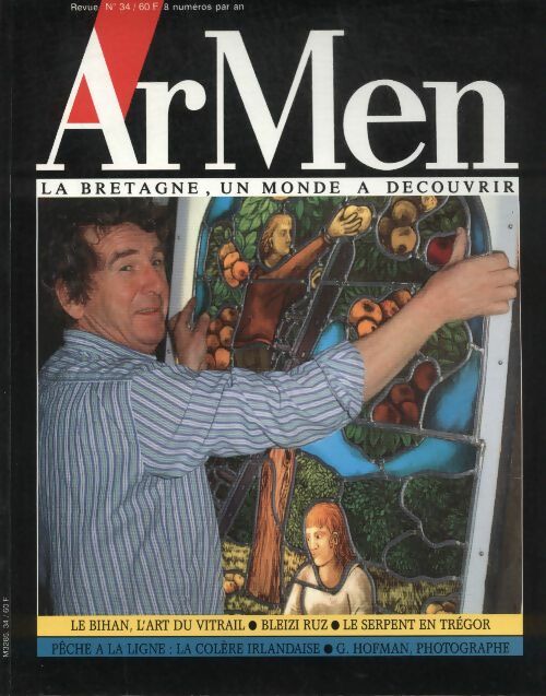 Livrenpoche : ArMen n°34 : Le Bihan / Bleizi Ruz / le serpent en Trégor / .... - Collectif - Livre