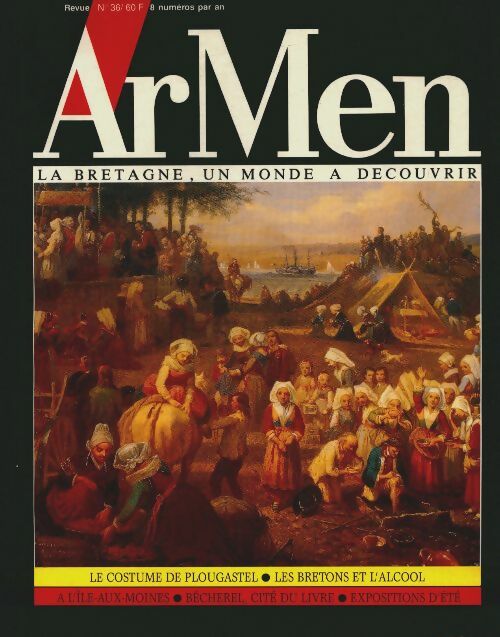 Livrenpoche : ArMen n°36 : Le costume de Plougastel / Les Bretons et l'alcool / - Collectif - Livre