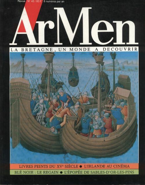 Livrenpoche : ArMen n°45 : livres peints du XVe siècle / l'Irlande au cinéma / ... - Collectif - Livre