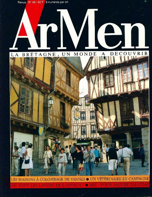 Livrenpoche : ArMen n°48 : Les maisons à colombage de Vannes / Un vétérinaire en campagne / ... - Collectif - Livre