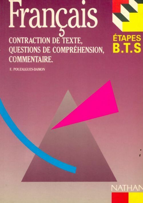 Livrenpoche : Français. Contraction de texte questions de compréhension commentaire - Evelyne Pouzalgues-Damon - Livre