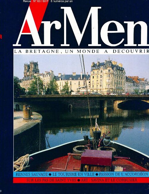 Livrenpoche : ArMen n°63 : Rennes sauvage / Le tourisme en ville / ... - Collectif - Livre