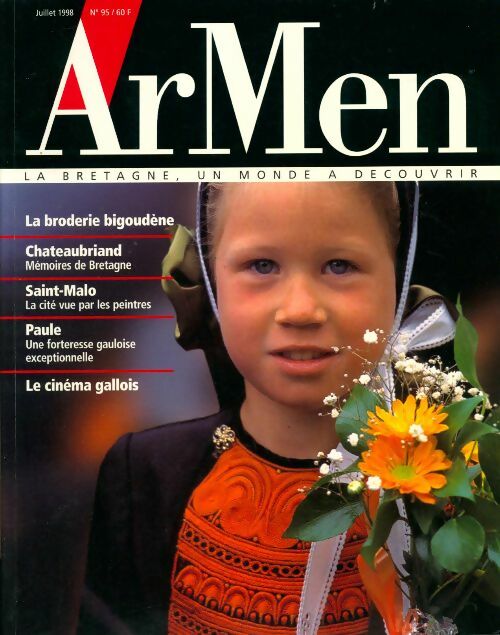 Livrenpoche : ArMen n°95 : La broderie bigoudène - Collectif - Livre