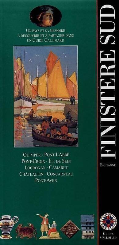 Livrenpoche : Finistère sud 1992 - Guide Gallimard - Livre