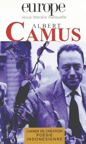 Europe n°846 : Albert Camus - Collectif - Livre