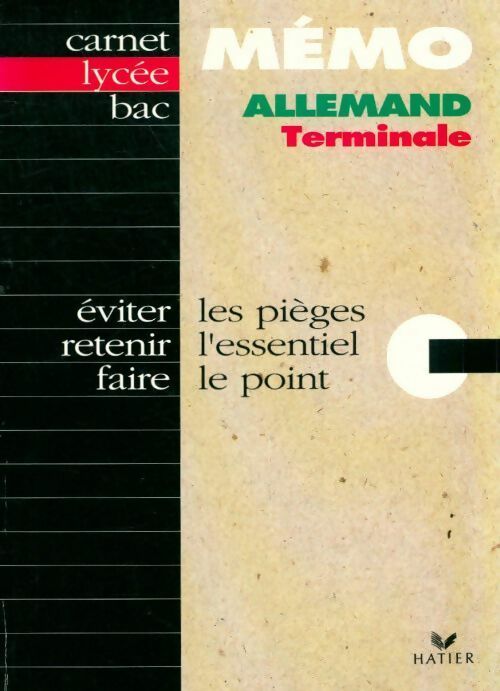 Livrenpoche : Allemand  Terminale - Collectif - Livre