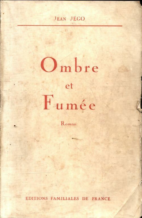 Livrenpoche : Ombre et fumée - Jean Jégo - Livre