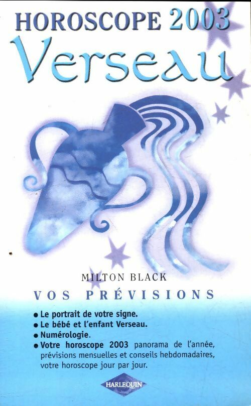 Livrenpoche : Verseau 2003 - Milton Black - Livre