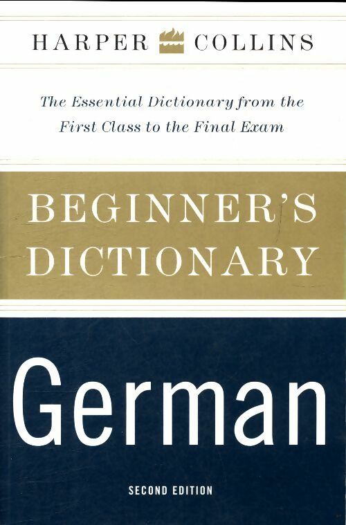 Livrenpoche : Harpercollins beginner's german dictionary - Collectif - Livre