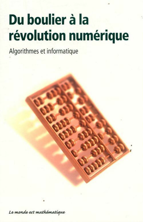 Livrenpoche : Du boulier à la révolution numérique. Algorithmes et informatique - Vicenç Torra - Livre