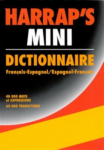 Livrenpoche : Harrap's mini. Dictionnaire français-espagnol espagnol-français - Jean-Paul Vidal - Livre