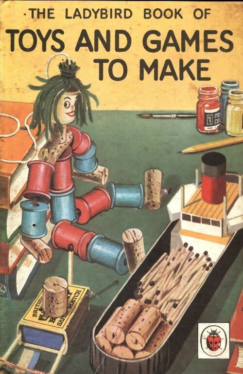 Toys and games to make - James Webster -  Ladybird - Livre