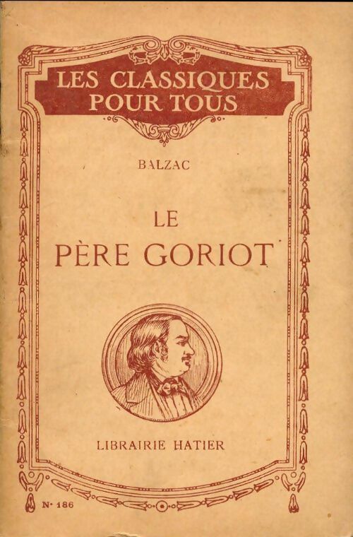 Livrenpoche : Le père Goriot (extraits) - Honoré De Balzac - Livre