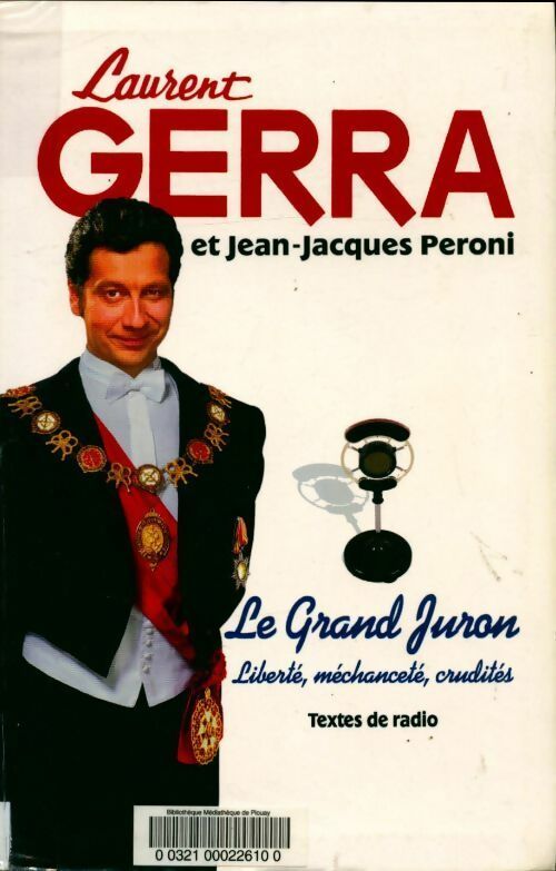 Livrenpoche : Le grand juron - Laurent Gerra - Livre