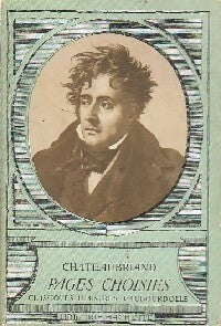 Livrenpoche : Pages choisies - François René Chateaubriand - Livre