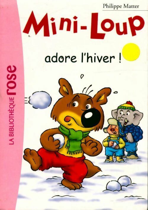 Livrenpoche : Mini-Loup adore l'hiver ! - Philippe Matter - Livre