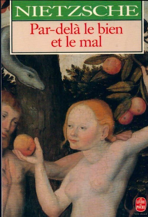 Livrenpoche : Par delà le bien et le mal - Friedrich Nietzsche - Livre