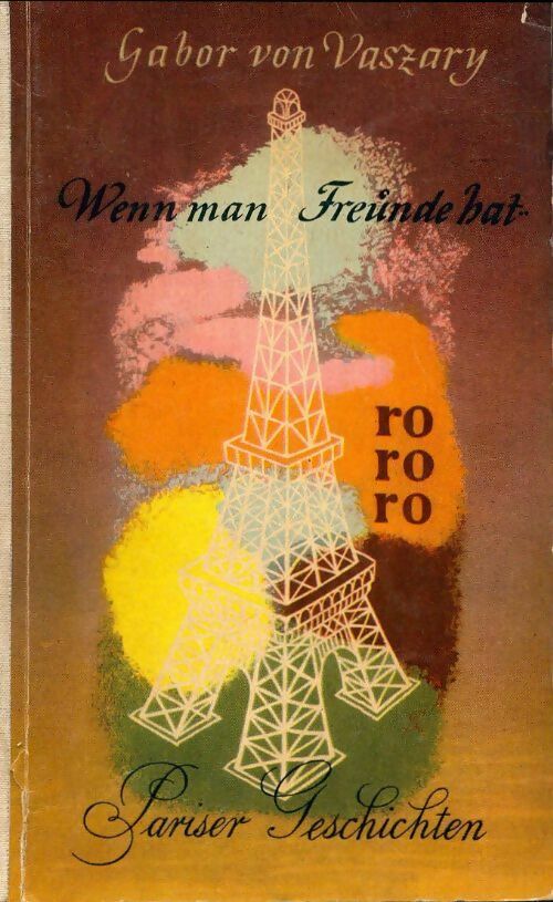 Livrenpoche : Wenn man freunde hat - Gabor Von Varszary - Livre