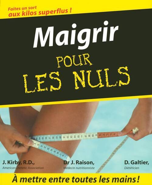 Maigrir pour les nuls - Jane Kirby - Livre