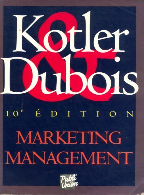 Livrenpoche : Marketing management - Philip Kotler - Livre