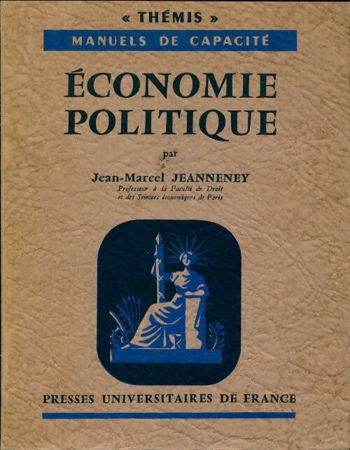 Livrenpoche : Economie politique - Jean-Marcel Jeanneney - Livre