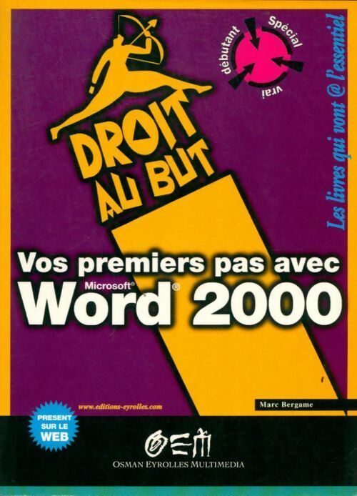 Livrenpoche : Vos premiers pas avec Word 2000 - Bergame - Livre