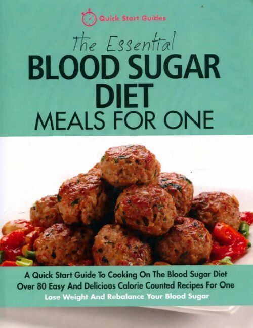 Livrenpoche : The essential blood sugar diet meals for one - Collectif - Livre