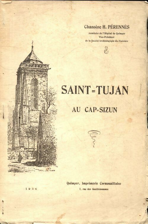 Livrenpoche : Saint Tujan au cap Sizun - H Pérennès - Livre