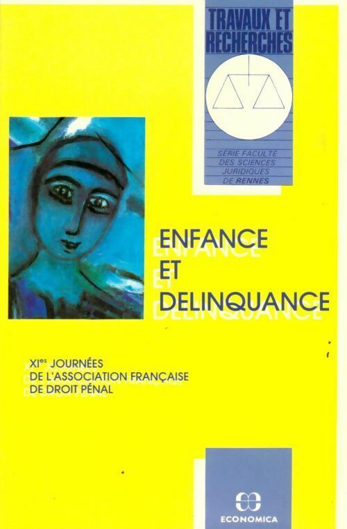 Livrenpoche : Enfance et delinquance - Collectif - Livre
