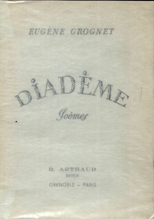 Livrenpoche : Diadème - Eugène Grognet - Livre