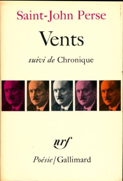Vents / Chronique - Saint-John Perse - Livre