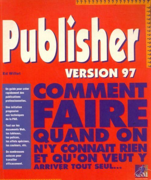 Livrenpoche : Publisher 97 - Ed Willet - Livre