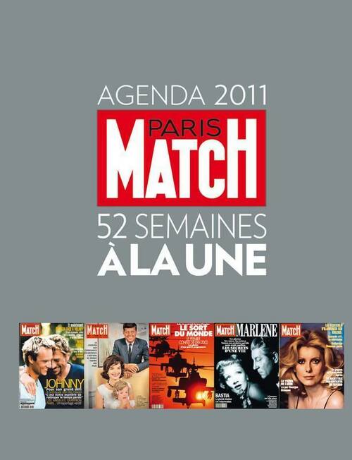 Livrenpoche : Agenda 2011 Paris Match - Inconnu - Livre