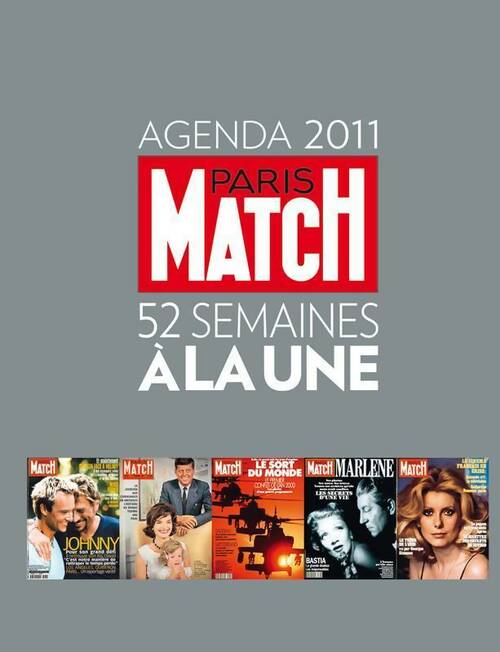 Agenda 2011 Paris Match - Inconnu -  Glénat GF - Livre