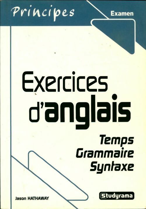 Livrenpoche : Exercices d'anglais - Jason Hathaway - Livre