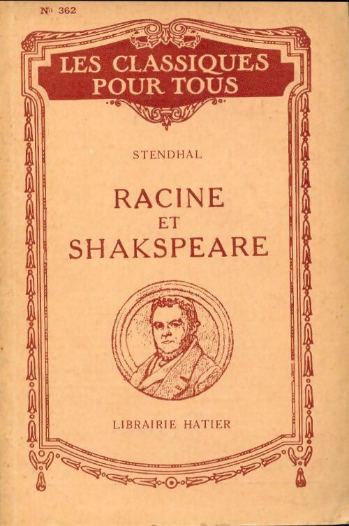 Livrenpoche : Racine et Shakespeare - Stendhal - Livre