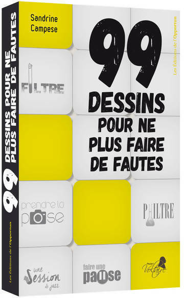 Livrenpoche : 99 dessins pour ne plus faire de fautes - Sandrine Campese - Livre