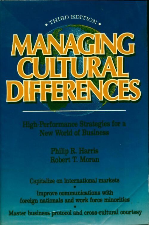 Livrenpoche : Managing cultural differences - Philip R. Harris - Livre
