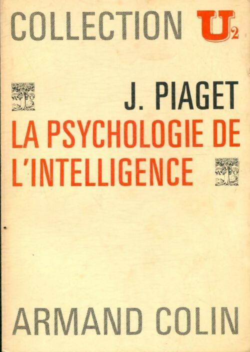 Livrenpoche : La psychologie de l'intelligence - Jean Piaget - Livre